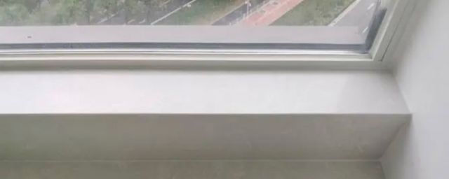 很窄的窗台贴瓷砖还是石材