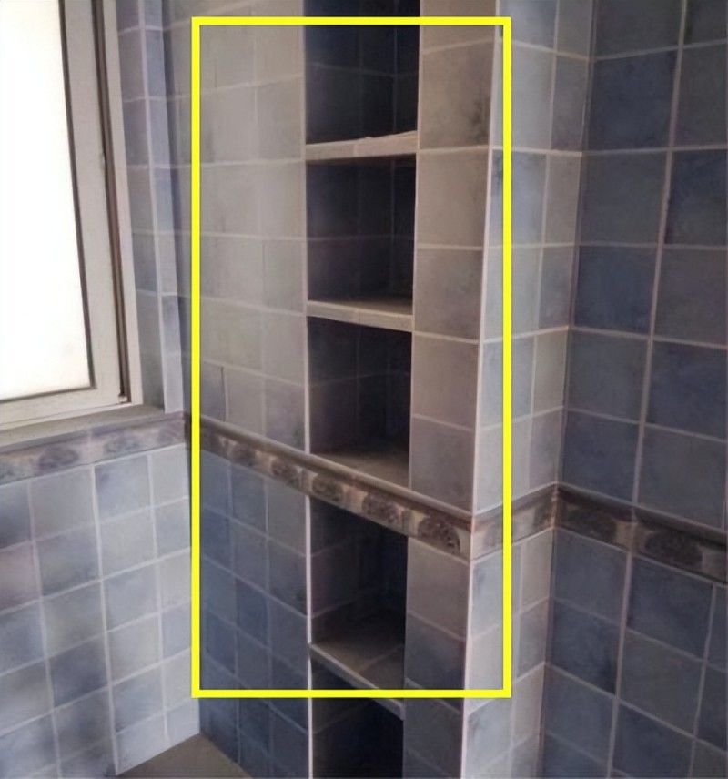 卫生间潮湿易发霉别不做柜子 建议做壁龛设计