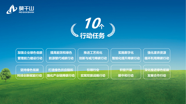 莫干山家居的低碳发展承诺