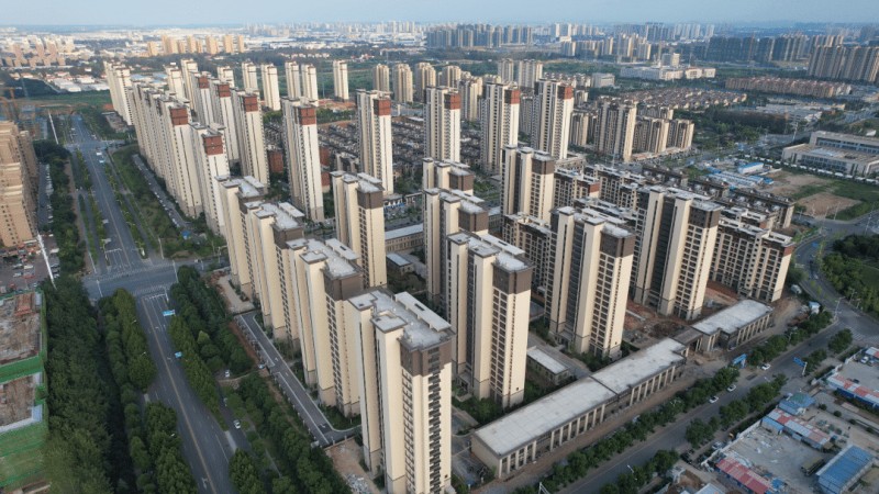 鸿坤理想城实景图