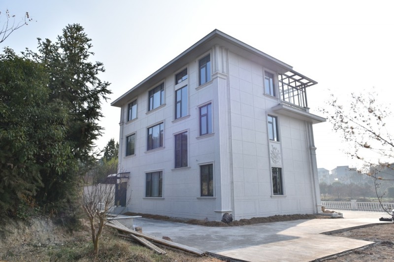 仿石漆双凹槽磨边工艺:外墙精工质感效果卓越