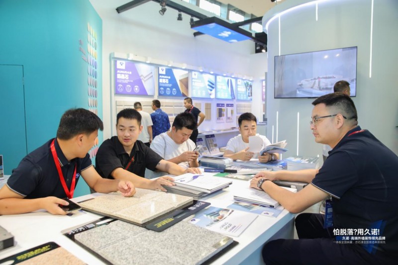 久诺外墙魅力绽放广州建博会，引领高端装饰新风潮！