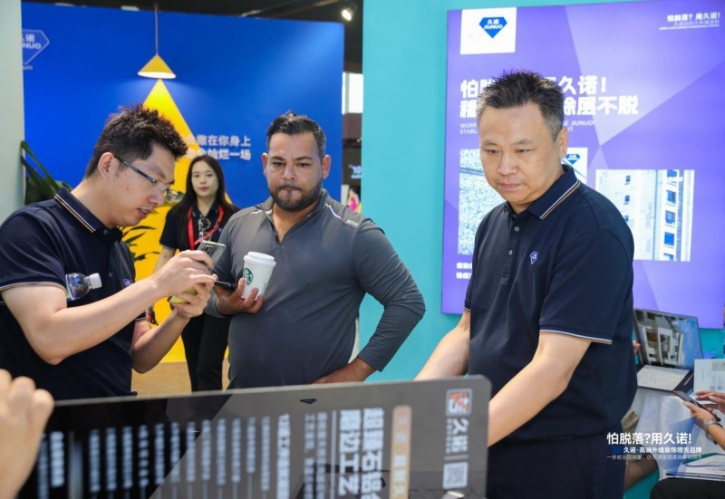 高端建筑外墙品质美学聚焦流量！久诺超耐久爆品领潮广州建博会！
