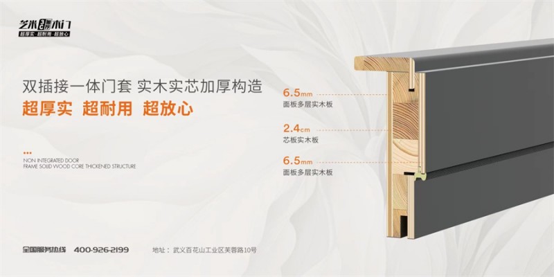 独家首创：芝米三超(3C)木门，更好卖，帮你赚钱的木门
